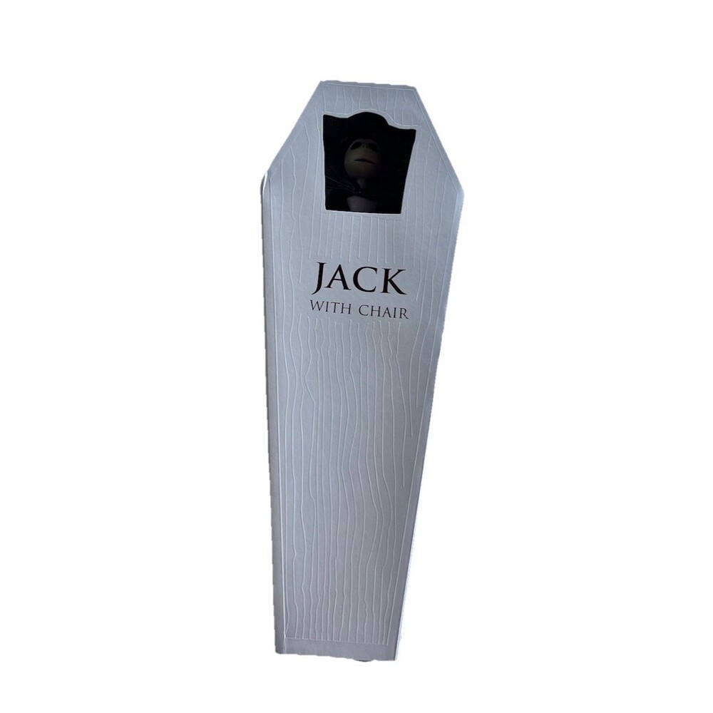 Disney Jack W/Chair Nightmare Before Christmas Collection Doll Coffin Box NEW